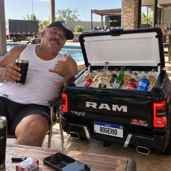 Foto enviada por Rogerio Souza do GelaCar personalizado